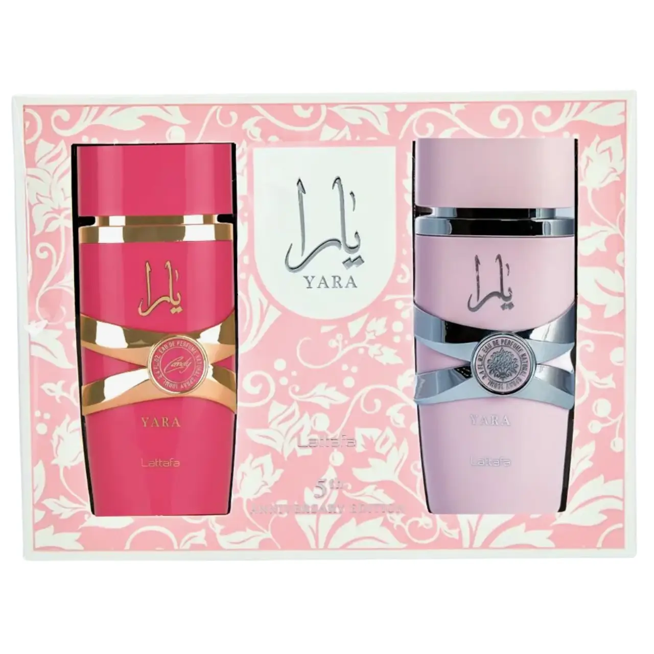 Подаръчен комплект Lattafa Yara & Yara Candy 2 x 100 ml 2 Подаръчен комплект Lattafa Yara & Yara Candy 2 x 100 ml – снимка 2