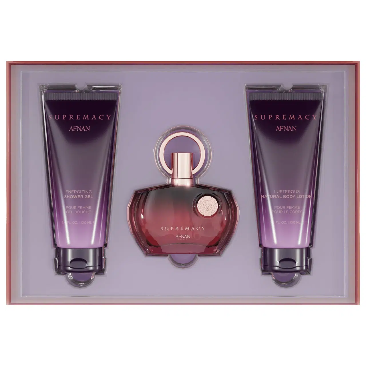 Afnan Supremacy Purple подаръчен комплект 3 в 1 2 Afnan Supremacy Purple подаръчен комплект 3 в 1 – снимка 2