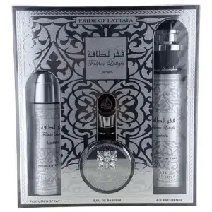 Начало 8 Lattafa Fakhar Black подаръчен комплект 3 в 1